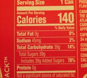 Labeling added sugars content on packaged foods and beverages could lower heart disease/diabetes risk and cut healthcare costs