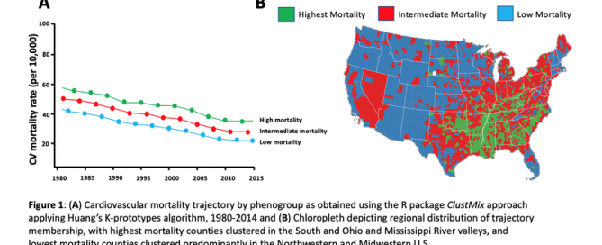 U.S. CVD death rate drops overall, county-level data signals ongoing regional disparities