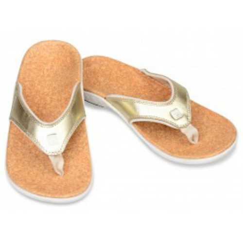 Yumi Metallic Gold Women