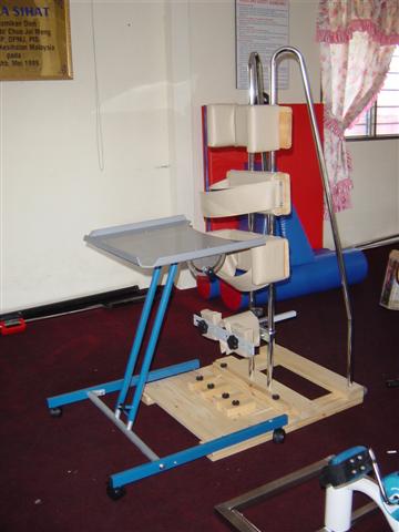 Adjustable Standing Frame with Table