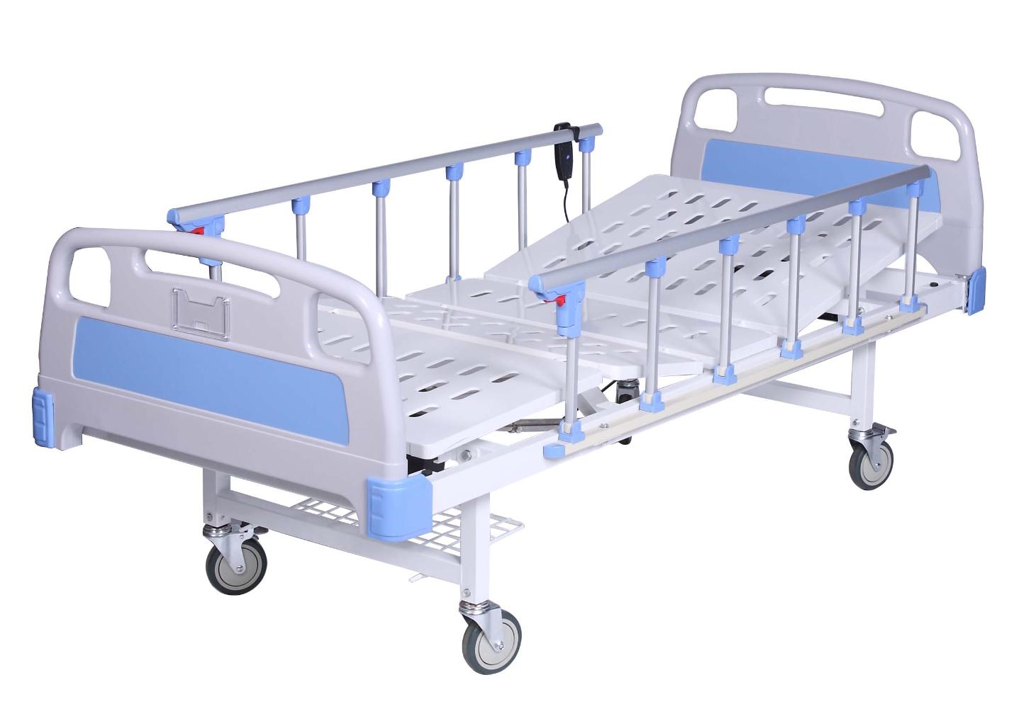 Electric Hi Lo Double Fowler Bed With Battery