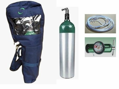 Oxygen Tank with Bag