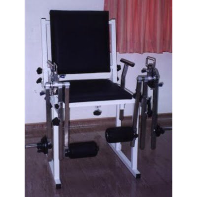 Quadriceps Bench with Two Swing Arms