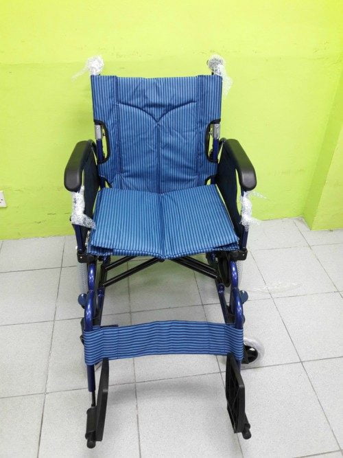 Light Weight Alum DAF Transport Chair 18''-R907LABJ